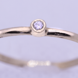 1mm diamond ring