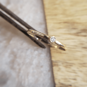 2mm Diamond Ring