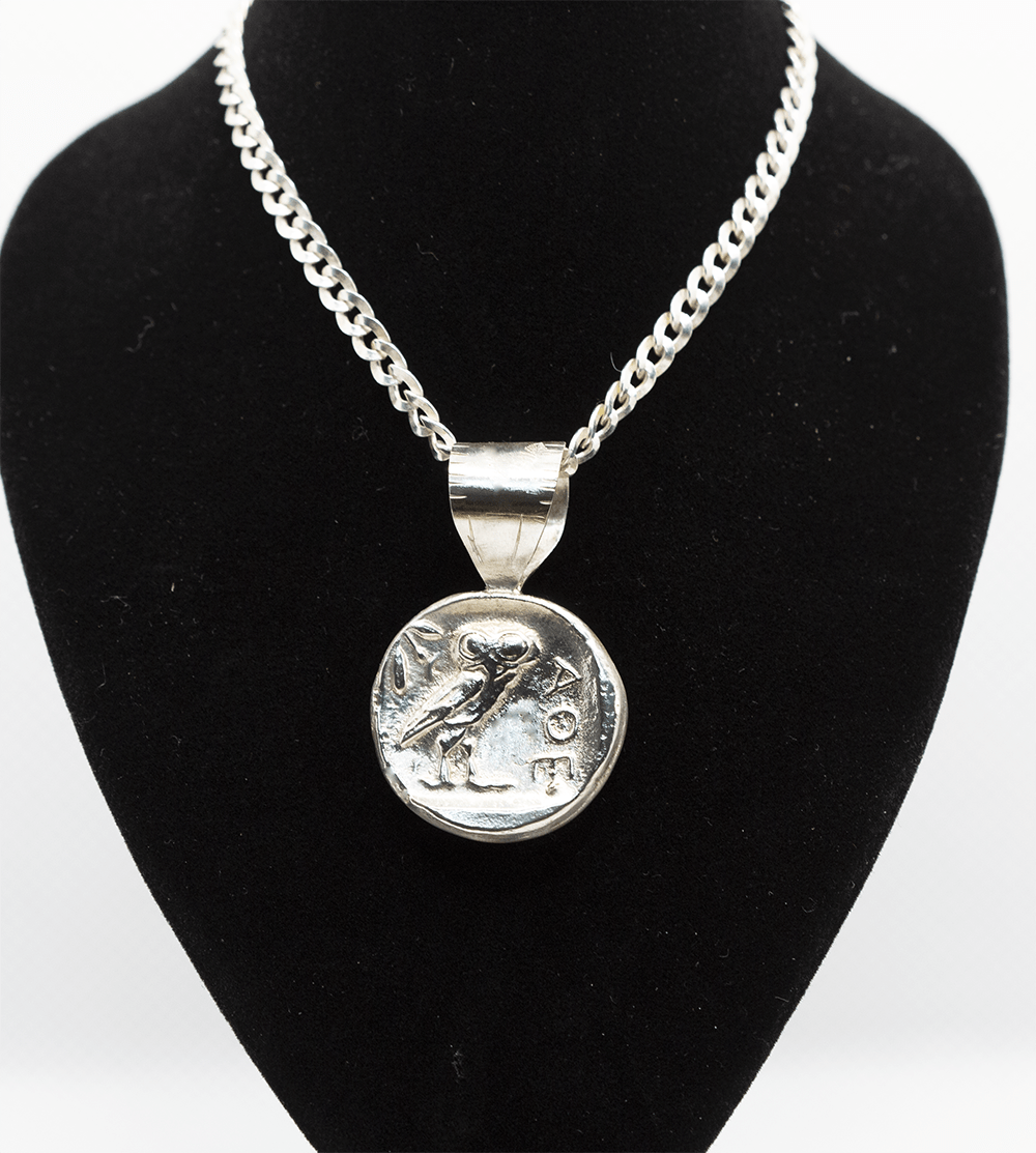 Silver Owl Pendant