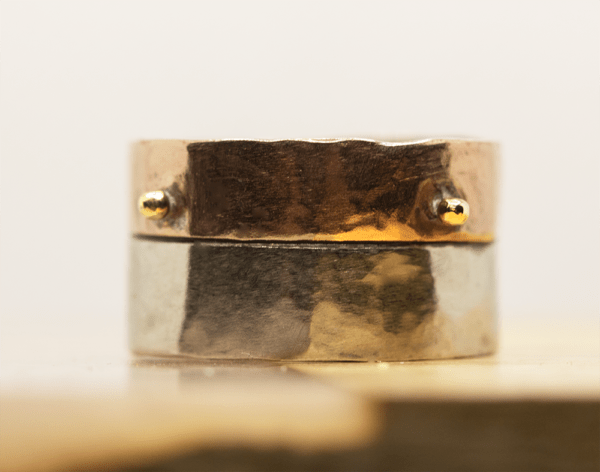 Copper & Nikel Wedding Band