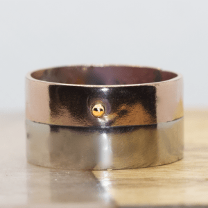 Copper & Nikel Wedding Band