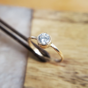 .50ct Moissanite ring