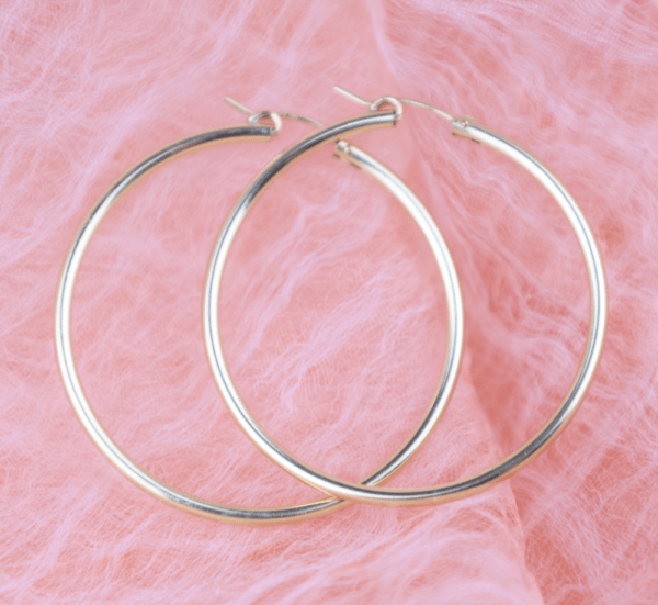 Gold-Filled Hoops